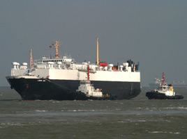 Tugs and Car Carrier