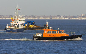 Medway Ports' pilot vessel