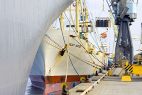 Docks at the Port of Sheerness